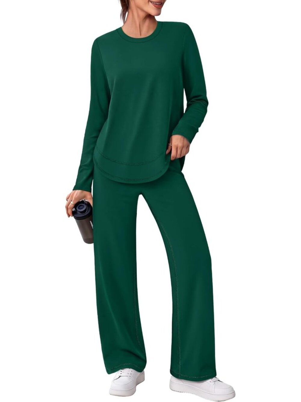 Stylish Women's 2-Piece Workout Set | Yoga, Pilates & Gym Activewear Outfit